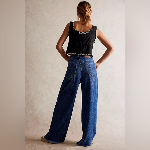 Free people old west slouchy jeans - Picture 2 of 7